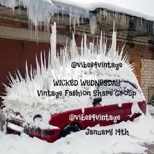 1/14 WICKED WEDNESDAY VINTAGE FASHION SHARE GROUP